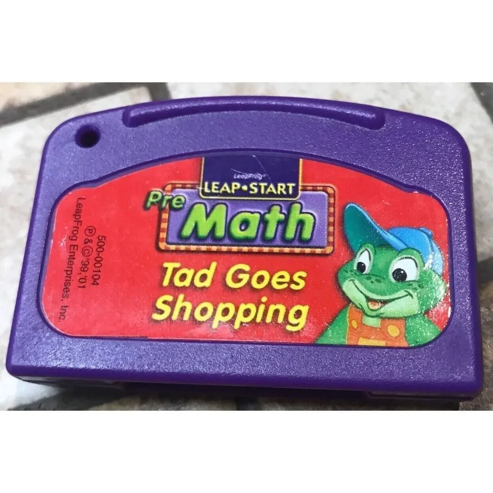 Leap pad Leap frog Tad goes shopping preschool kindergarten up to age 5 complete